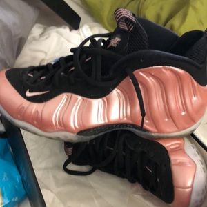 Air Foamposite One Rust Pink/White-Black